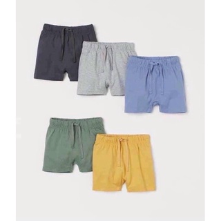 (Hàng loại 1)Set 5 quần đùi cotton bé trai