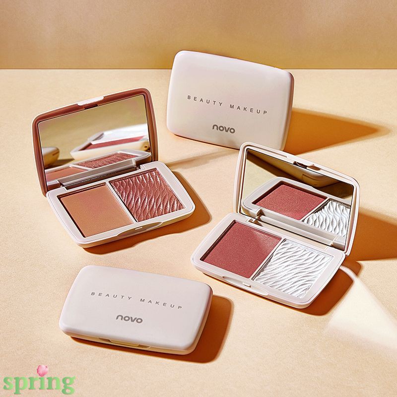 (Hàng Mới Về) Bảng Phấn Tạo Khối Và Bắt Sáng Hai Tông Màu Ngọc Trai Làm Sáng Tông Màu Da | BigBuy360 - bigbuy360.vn