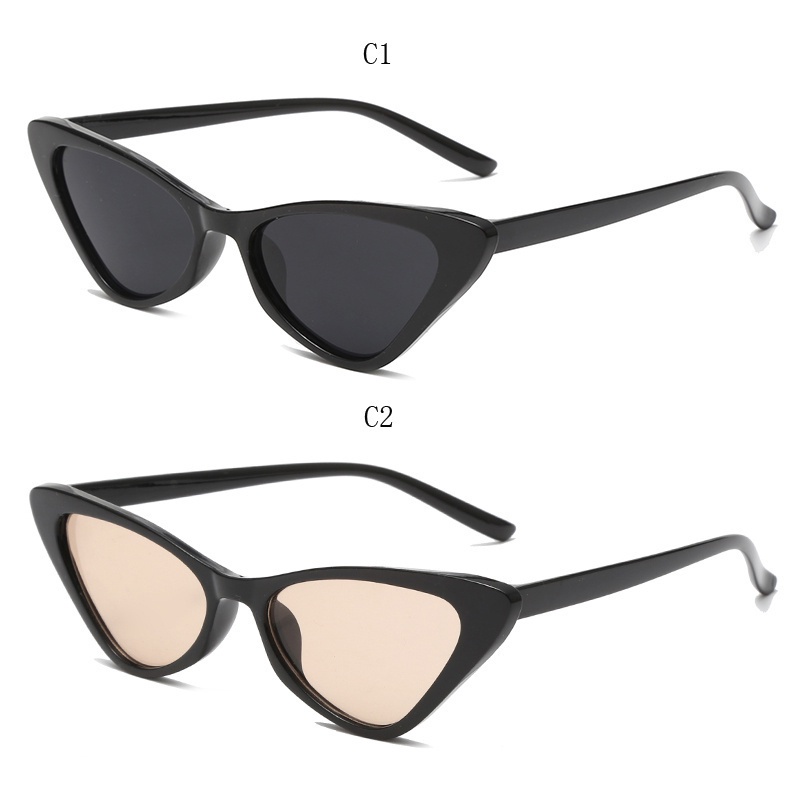 Kính Mát Gọng Mắt Mèo Phong Cách Âu Mỹ Thời Trang Cho Nữ
