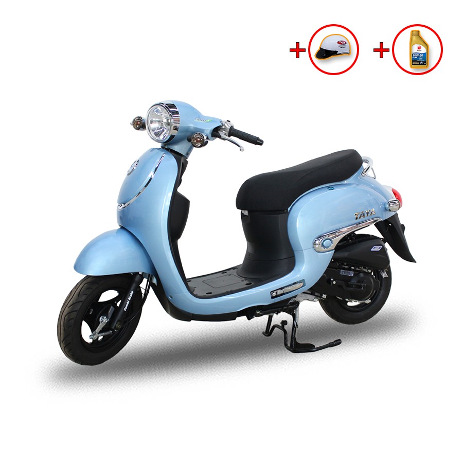 Xe máy tay ga 50cc TAYA GIOCNO LUXURY (xanh ngọc)