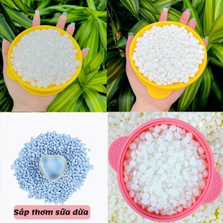 Sáp sữa dừa wax lông nóng cao cấp siêu ăn lông nhiều mùi cao cấp loại tốt dịu nhẹ sáp trong suốt dẻo thơm