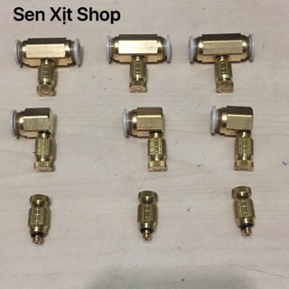 Bộ Béc Phun Sương Bằng Đồng - Sen Xịt Shop