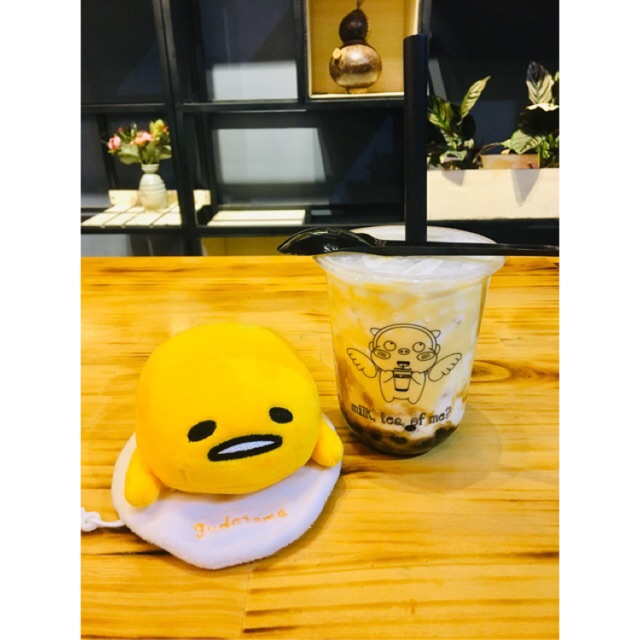 Gấu bông móc khoá trứng lười GUDETAMA.