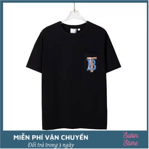 Áo thun BBR Burberry Gấu đen cực đẹp - Áo thun nam chất cotton cao cấp xuất khẩu - siêu phẩm 2021