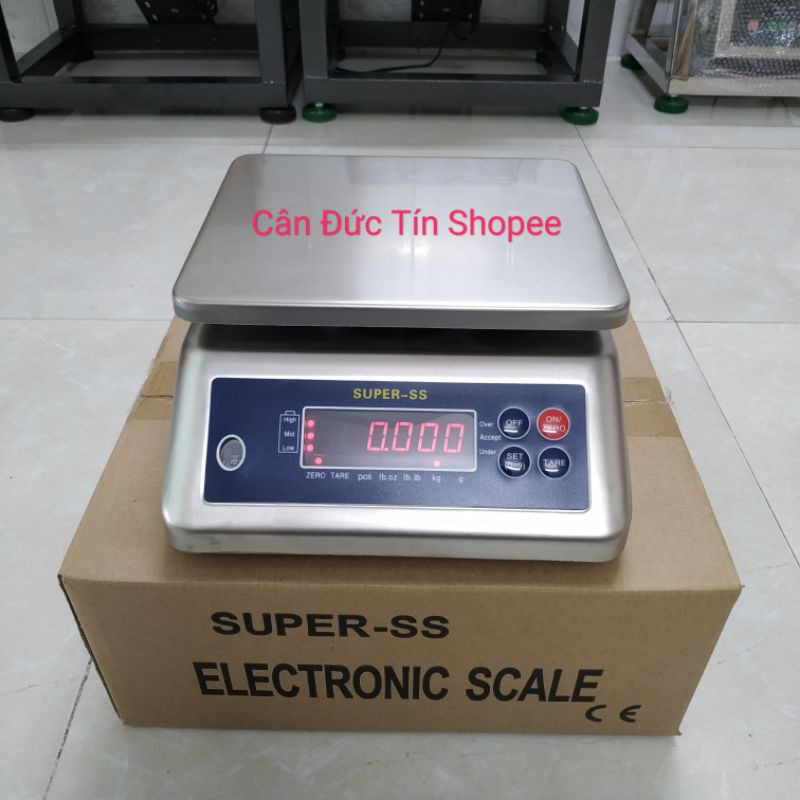 Cân điện tử chống nước 15kg 30kg 3kg 6kg 10kg 12kg 20kg