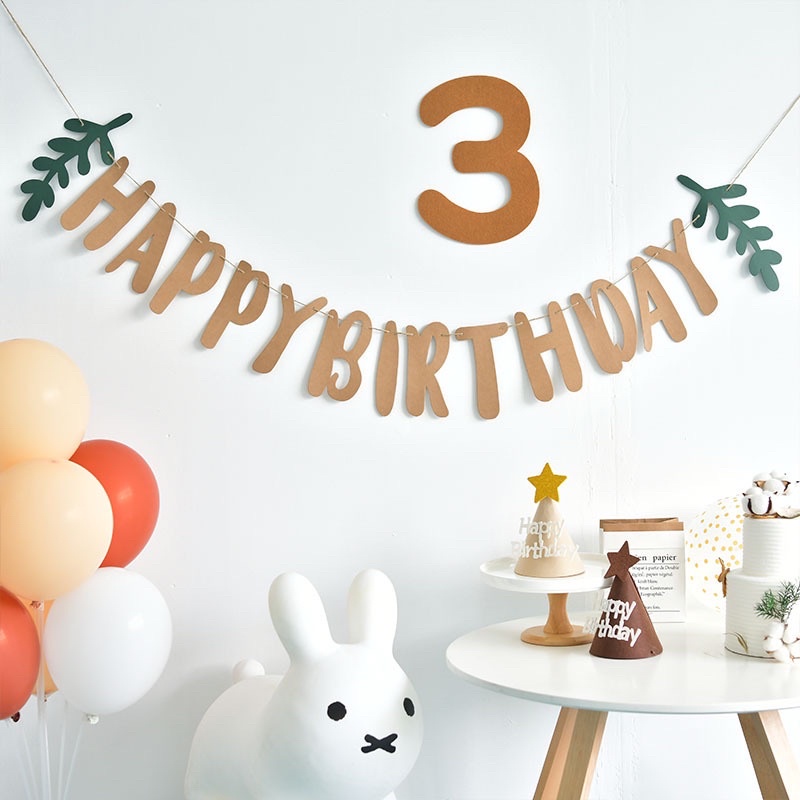 Dây Cờ HAPPY BIRTHDAY Đủ Màu Trang Trí Sinh Nhật - Yori Party