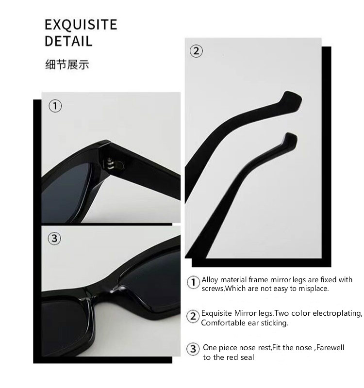 Kính mát mắt mèo thời trang retro chống UV