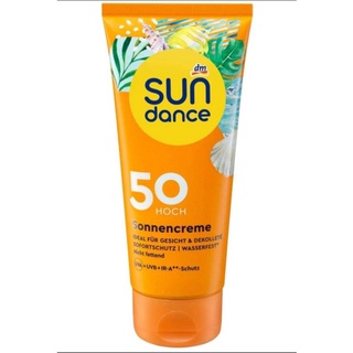 Kem chống nắng Sun dance spf50, tuýp 100ml cho da mặt