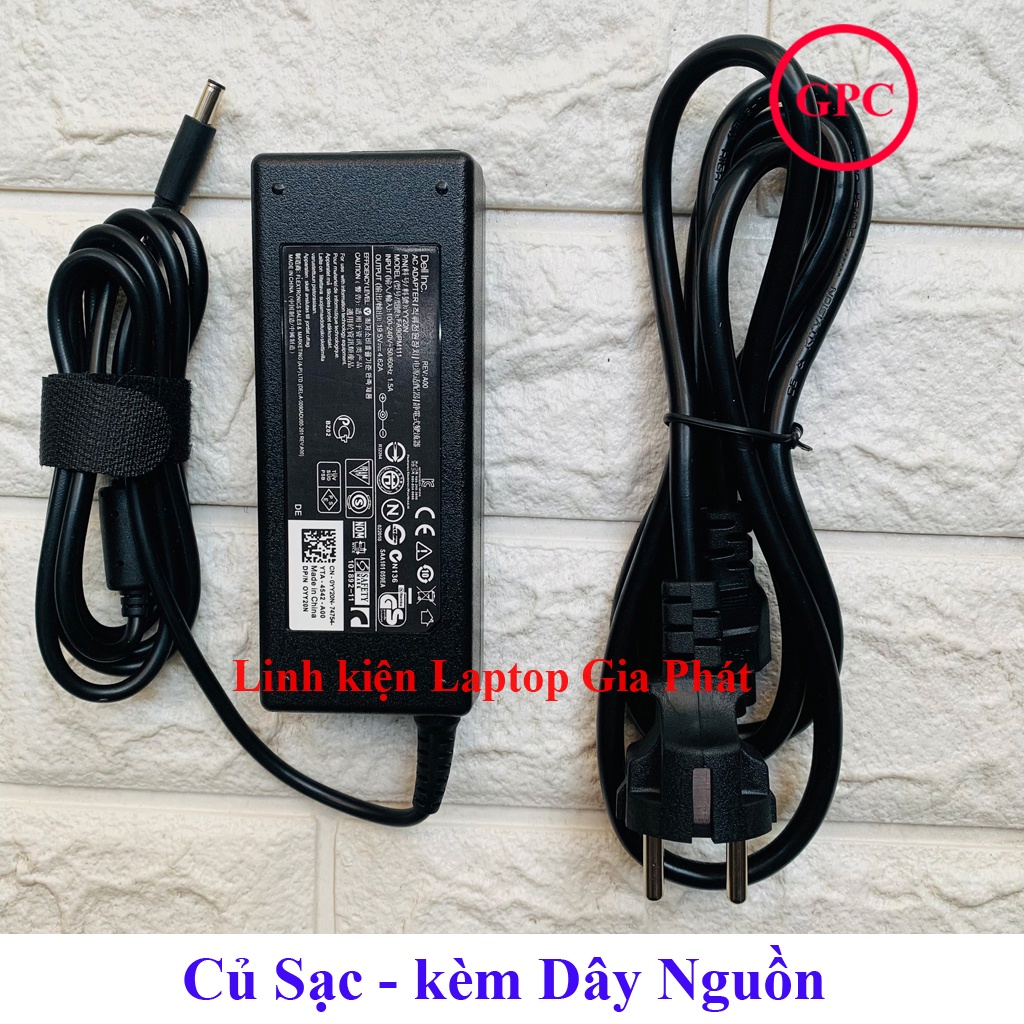 [Sạc ZIN] Sạc laptop dell 4,62 kim nhỏ zin - Bh 12 tháng 1 đổi 1 | FREE SHIP ĐƠN TỪ 50K