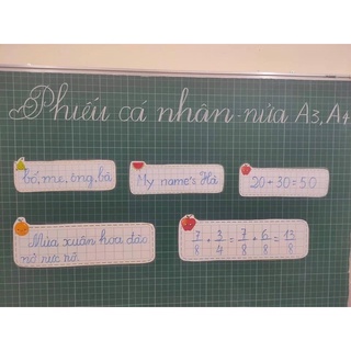Phiếu cá nhân