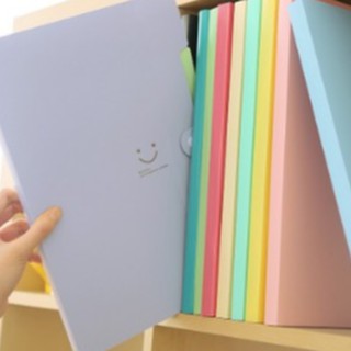 Túi đựng giấy A4 nhiều ngăn (mặt cười) Pansi