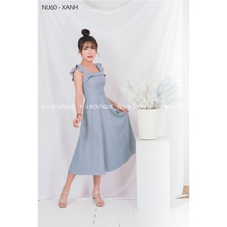Đầm Maxi Xòe Cổ Vuông - NU60