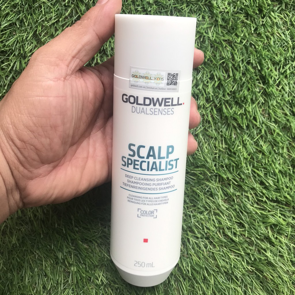 🇩🇪Goldwell🇩🇪 Dầu gội cân bằng dầu Goldwell Deep Cleasing Scalp Specialist Shampoo 250ml