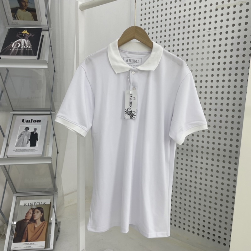 Áo thun nam polo cổ bẻ ngắn tay, áo phông nam vải cotton không nhăn không xù
