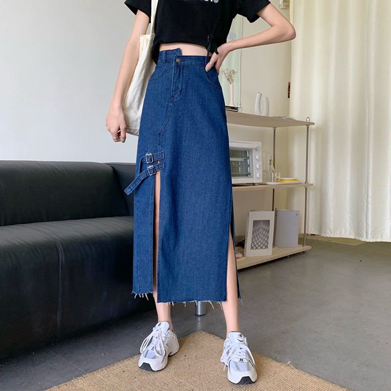 Chân váy denim phong cách thời trang dành cho phái nữ | BigBuy360 - bigbuy360.vn