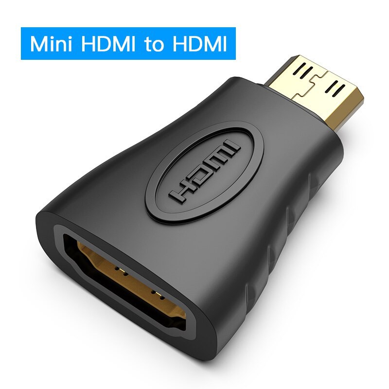 [Mã ELORDER5 giảm 10K đơn 20K] Đầu kết nối chuyển hóa HDMI Mini sang HDMI - Loại tốt