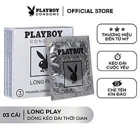 Bao Cao Su PLAYBOY Studded Pleasure hộp 3 cái chính hãng có xuất hóa đơn đỏ