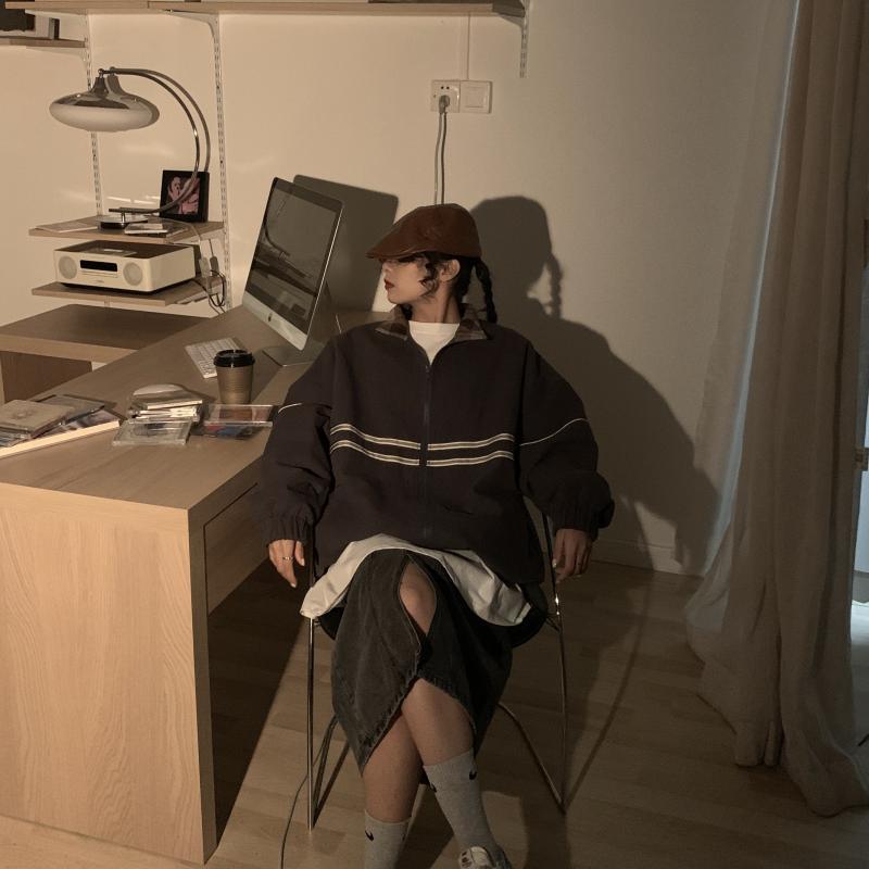 Áo Khoác Bóng Chày Nữ Thời Trang Hàn Quốc 2021 | BigBuy360 - bigbuy360.vn