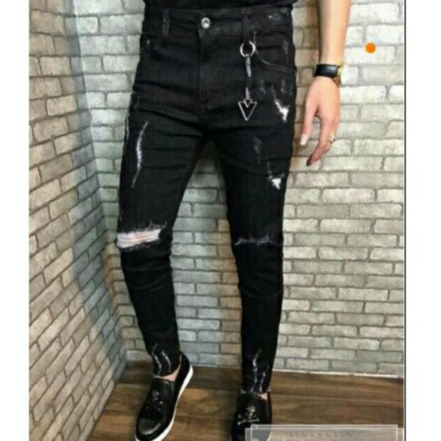 Quần jean nam rách