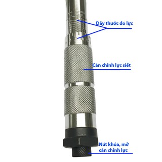 Cần nổ (cần chỉnh lực) 1/2" [28-210Nm] - TOP TWT-10039