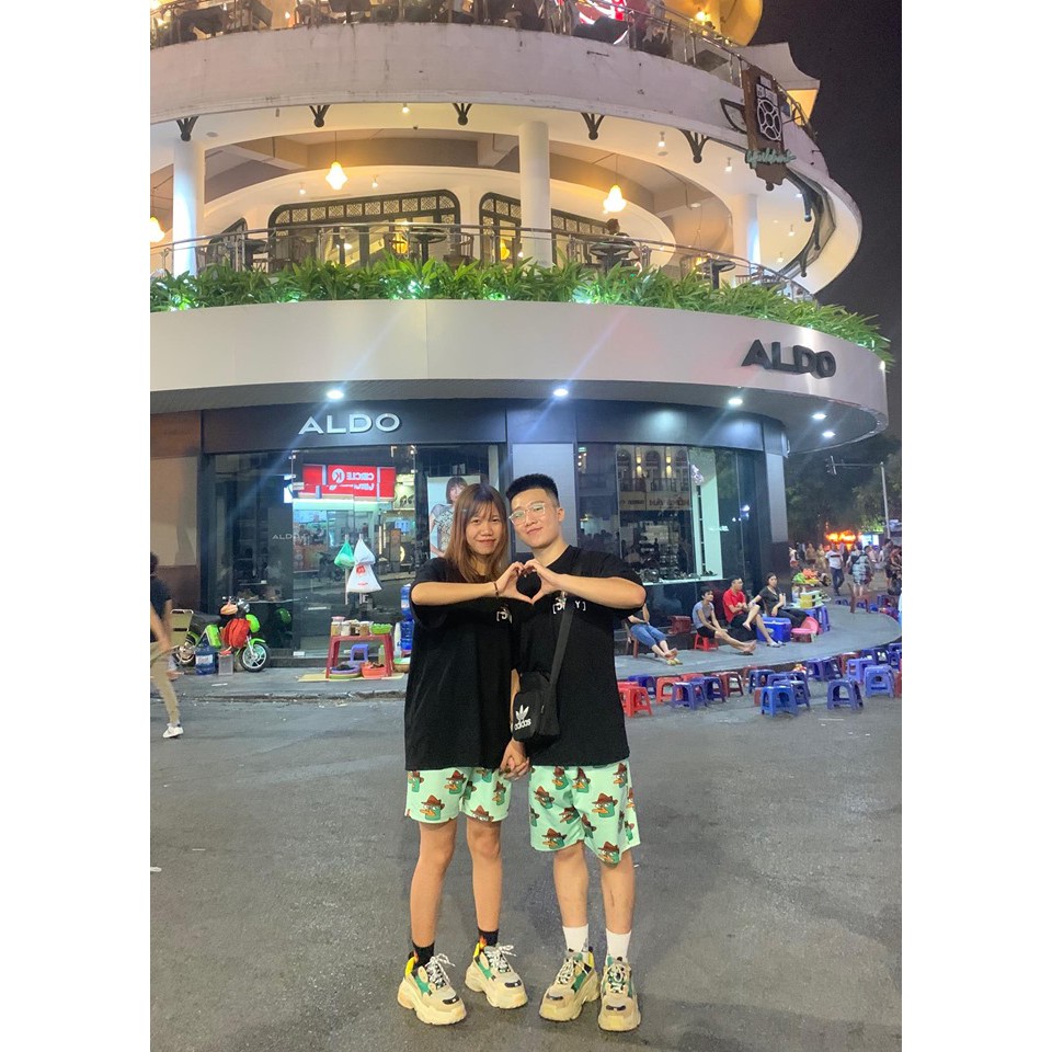 Áo thun unisex form rộng tay lỡ thú mỏ vịt Cax Cax oversize cotton thoáng mát | BigBuy360 - bigbuy360.vn