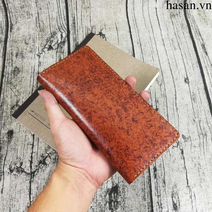 Ví da cầm handmade da thật cao cấp