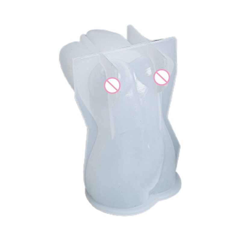 Khuôn silicone tạo hình cơ thể người trang trí 3d