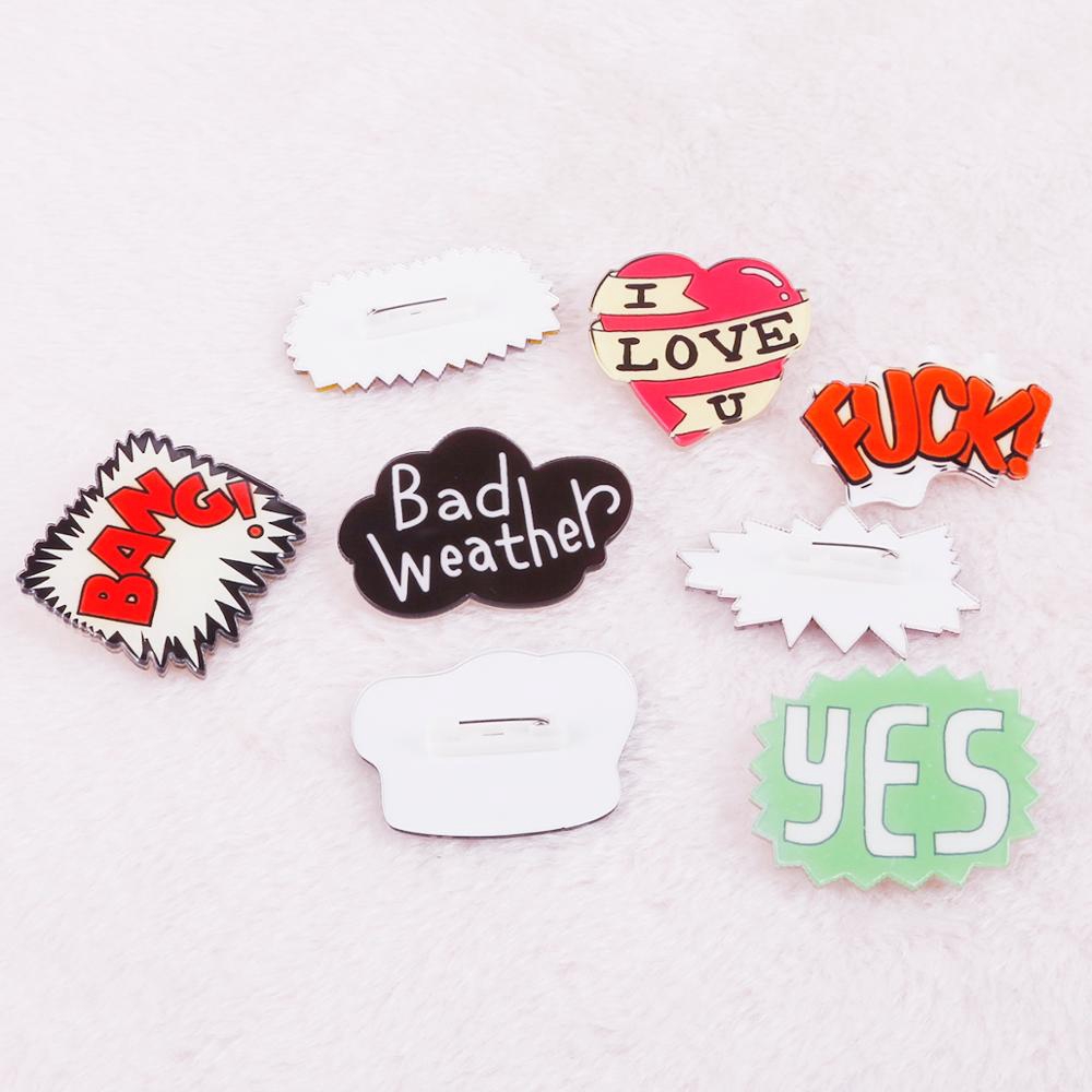 Huy Hiệu Cài Áo Hình Hoạt Hình Đáng Yêu