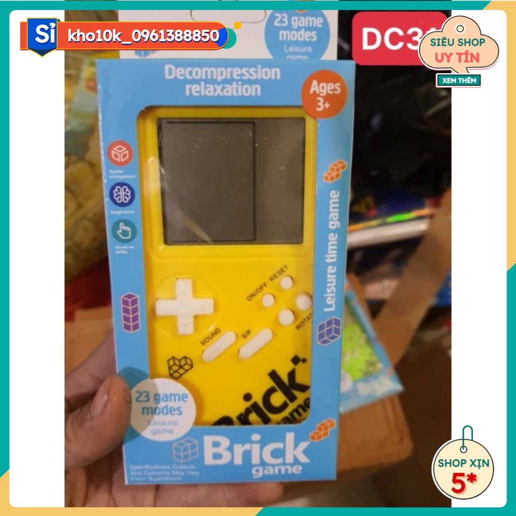 Máy chơi game điện tử cầm tay huyền thoại Brick 23 game modes