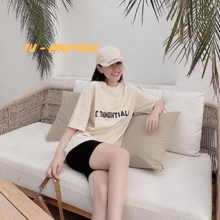 Quần đùi nữ ngố lửng legging, Quần legging nữ thun lưng cao