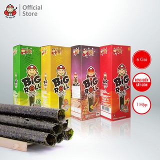 5 Vị Snack Rong Biển Big Roll Taokaenoi - Hộp 6 gói