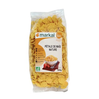 Ngũ cốc bỏng ngô cán dẹp hữu cơ Markal 200g