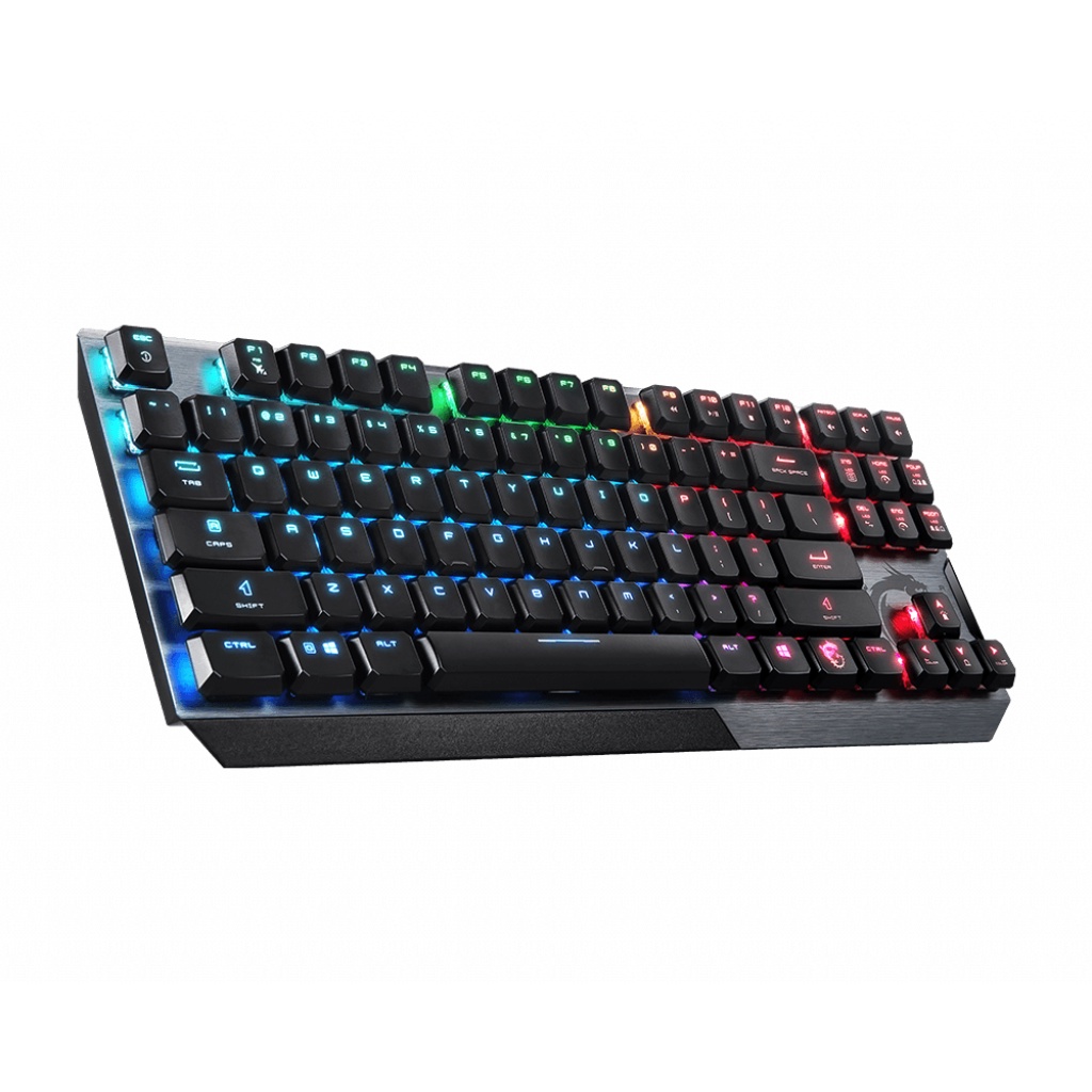 Bàn phím cơ gaming MSI Vigor GK50 TKL Kailh Low Profile Switch - Hàng Chính Hãng