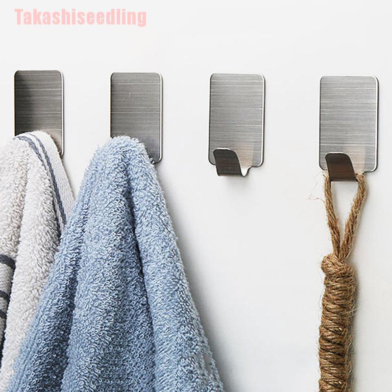 Set 6 giá đỡ inox treo tường hình vuông tiện dụng