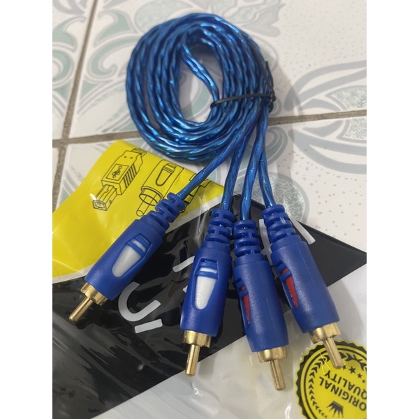 Dây cáp AV bông sen Video/Audio 2 đầu RCA dài 1.5m, 1.8m, 3m, 5m, 10m, kết nối ổn định, tín hiệu âm thanh, hình ảnh sắc