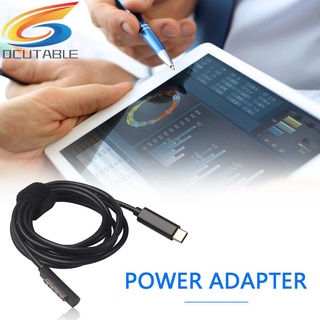Cáp sạc 1.5m USB Type C PD cho Microsoft Surface Pro 1/2
