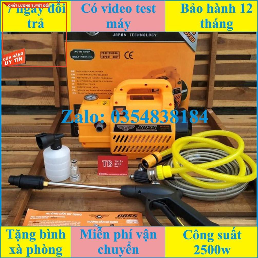 MÁY RỬA XE BOSS 2300W thế hệ mới 2019