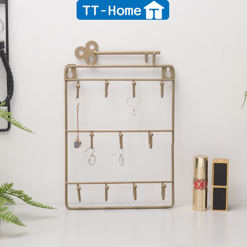 Kệ sắt treo tường trang trí đa năng phong cách Nhật Bản, kệ khung sắt treo tường tiện ích TT -HOME