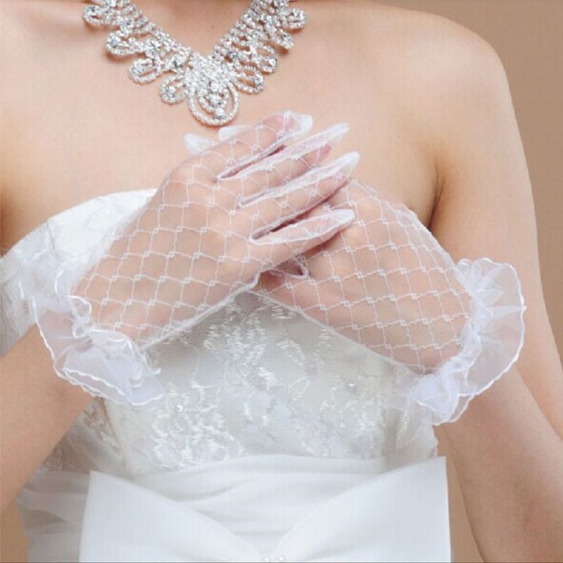 Găng Tay Ren Lưới Công Chúa Thanh Lịch Cho Nữ