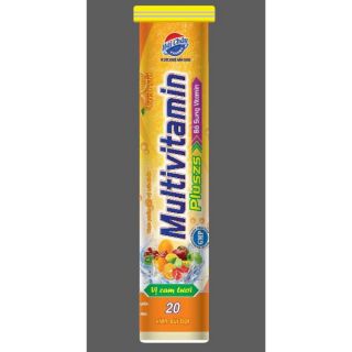 Viên sủi Mutivitamin pluszs (loại to)