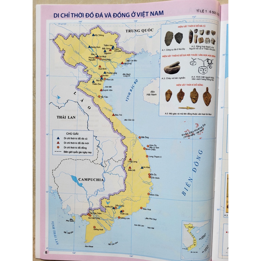 Sách - Tập bản đồ Lịch sử và Địa lí lớp 6 - Phần Lịch sử