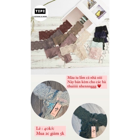 Quần lót ren lọt khe, gợi cảm , freesize co giãn tốt mặc siêu thích, hàng sẵn