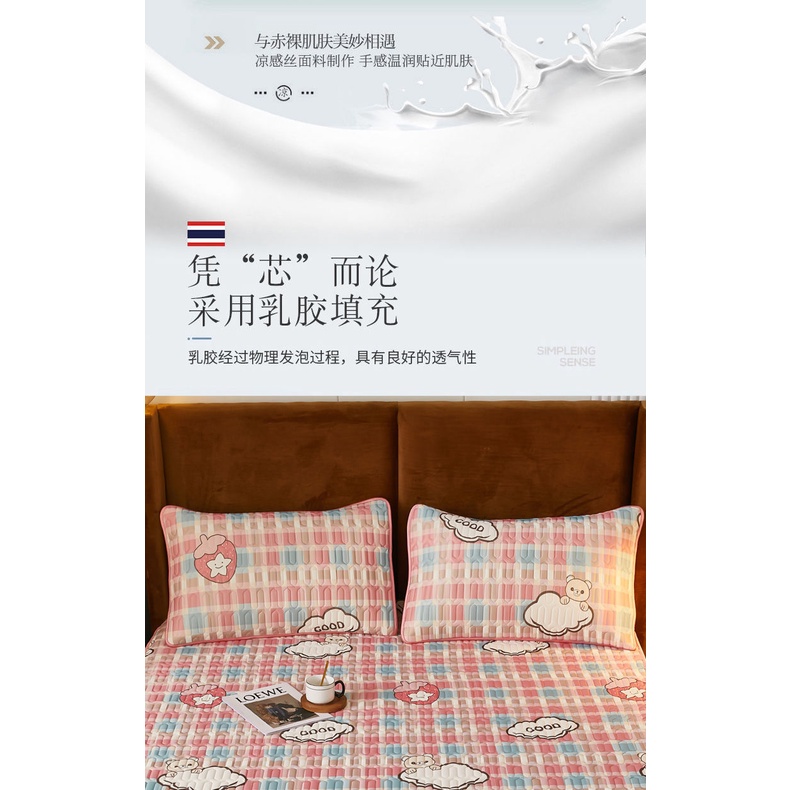 Gối Cao Su Non 2022 Kích Thước 48x74cm Dùng Cho Người Lớn Và Học Sinh