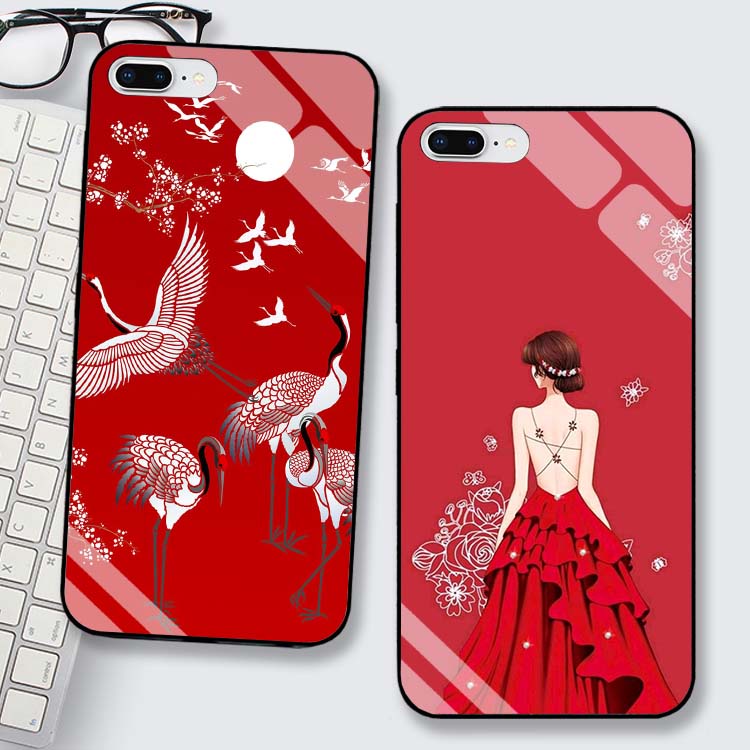 Ốp IPHONE 7, 8, 7 Plus, 8 Plus Lưng Kính Cường Lực Cao Cấp Mới Nhất