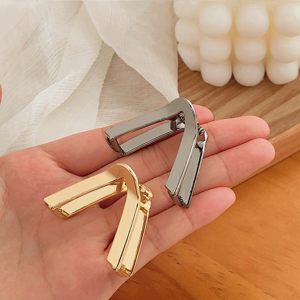 Kẹp Tóc Hình Chữ V Nhiều Lớp Thời Trang Cho Nữ