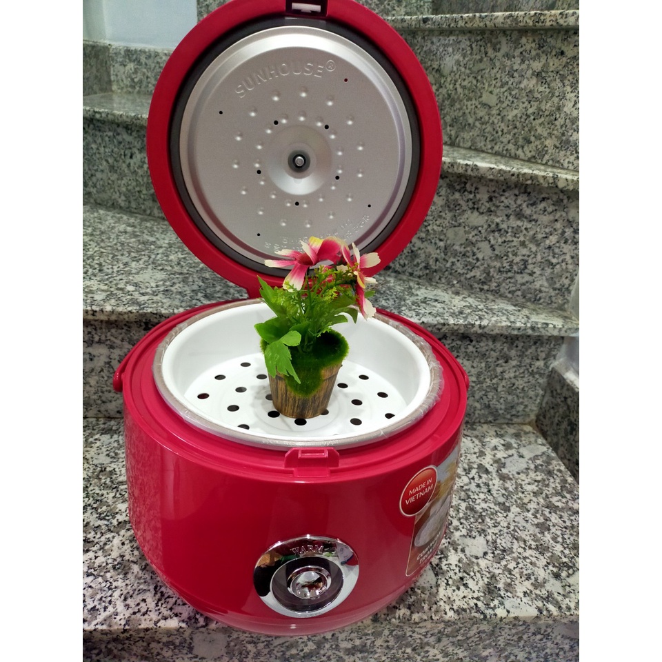 Nồi cơm điện Sunhouse shd8606r 1.8L hàng xịn đẹp bền rẻ [Hàng trưng bày rẻ có cả hàng mới