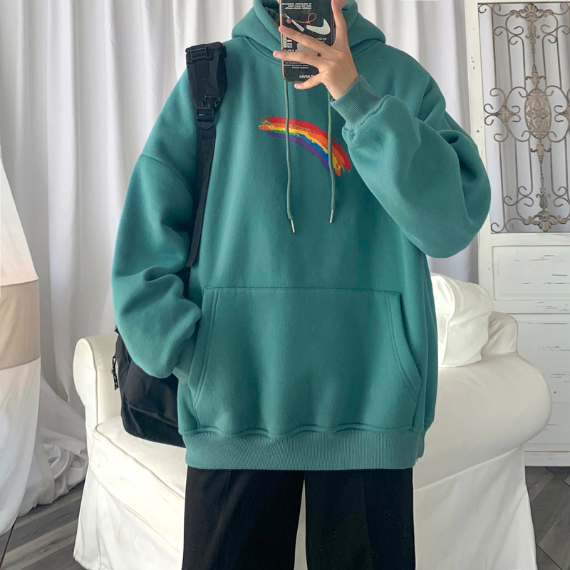 Áo hoodie dáng rộng thời trang Hàn Quốc trẻ trung năng động | BigBuy360 - bigbuy360.vn