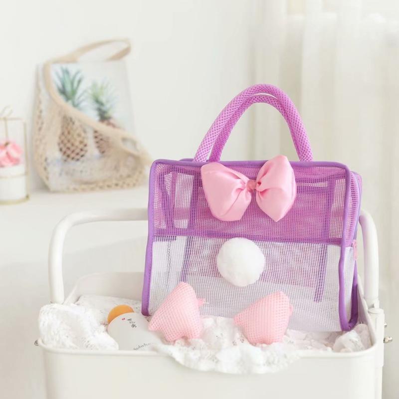 Túi Lưới Đựng Đồ Bơi In Hình Chuột Mickey Minnie Dễ Thương Cho Nữ NS3