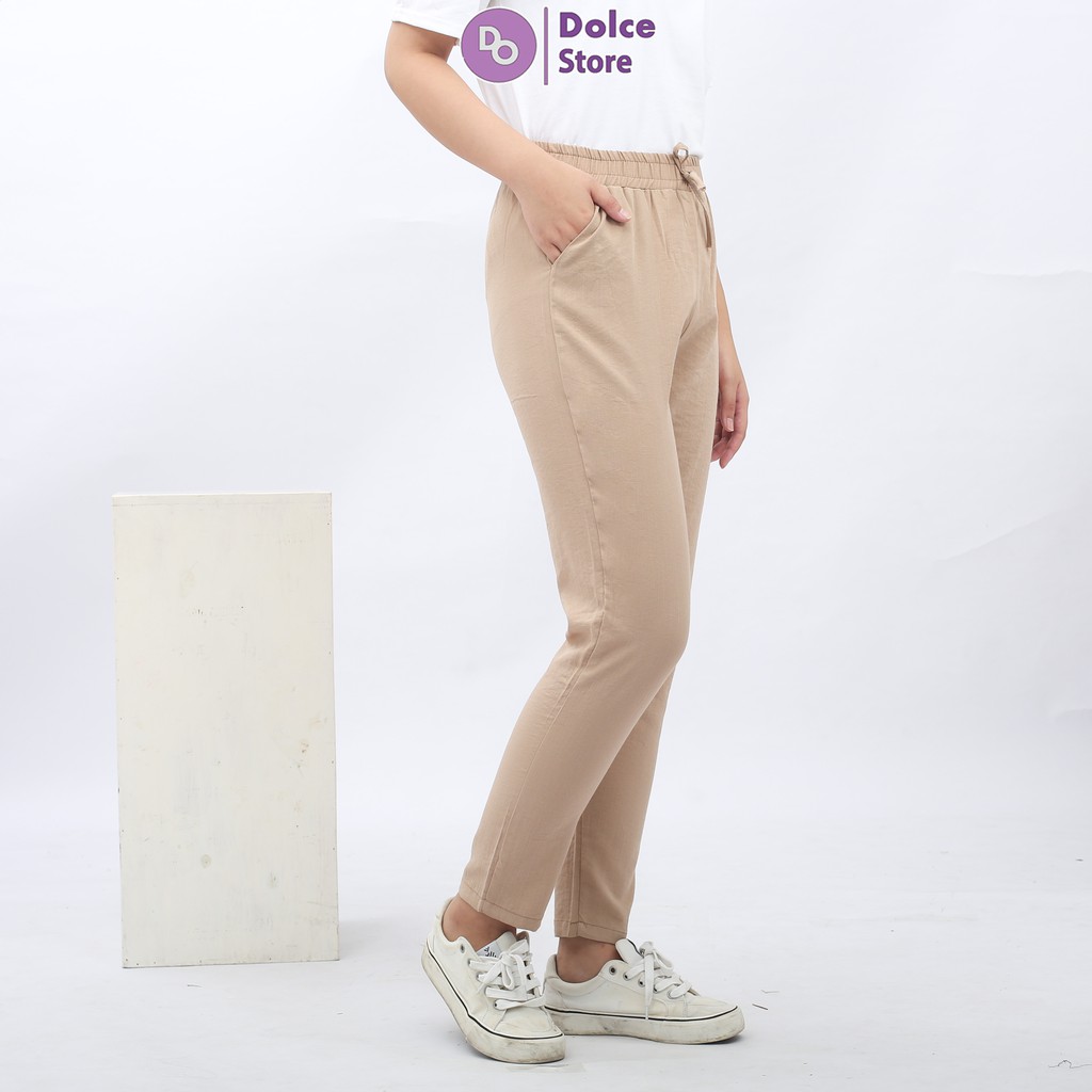 Quần Baggy đũi cạp chun to DOLCE