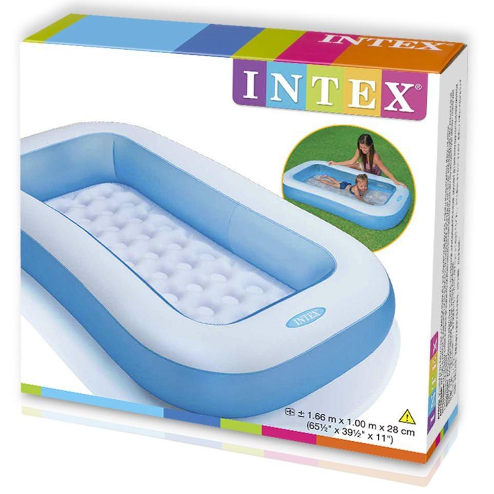 Sẵn Sàng GANHồ Bơi Hình Chữ Nhật Intex 57403 Dành Cho Trẻ Em (166cm x100cm)